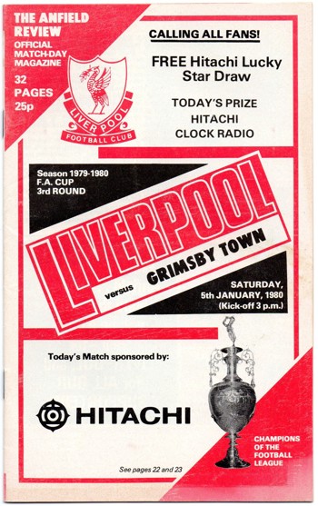 Match programme